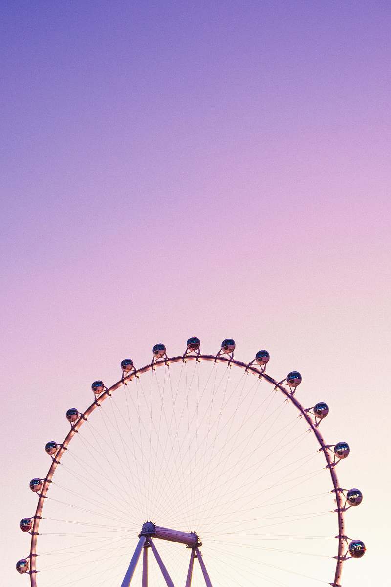 ferris wheel Ferris wheel purple